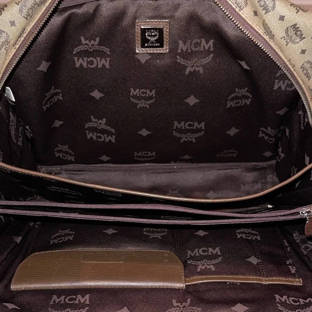 MCM Visetos 2Way Briefcase